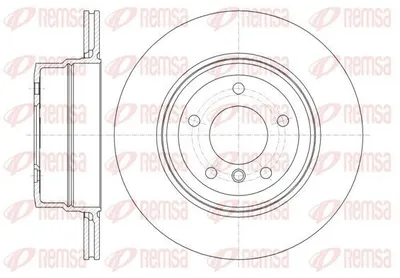 Produktbild von 2x REMSA Bremsscheibe 61336.10 hinten für BMW 5 Limousine (E60) 5 Touring (E61)