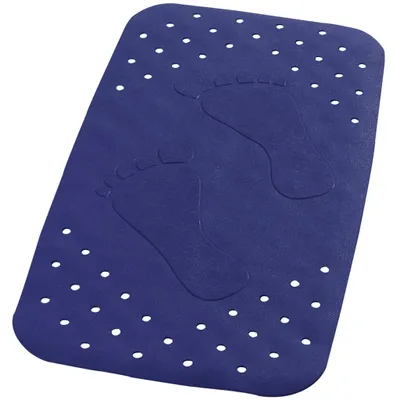 Produktbild von RIDDER Badewanneneinlage Plattfuß 72x38 cm Blau 67063