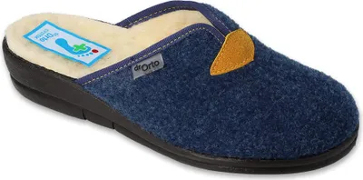 Produktbild von Hausschuhe isoliert mit Schafwolle Befado Dr. Ortho 937D636 blau