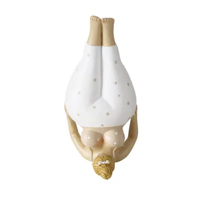 Image de Figurine en porcelaine Yoga, femme, 22 cm