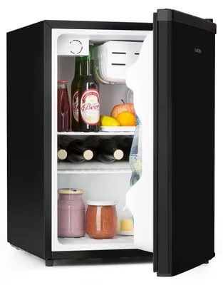 Image de Klarstein Mini Frigo de Chambre pour Boissons, Petit Frigo Silencieux, Mini Bar Intérieur, Bières, Petit Refrigerateur Camping, 3 Niveaux Refroidissement, Bac Recepteur, Frigo Cosmetique, 0-10°C, 65L