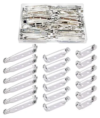 Sicherheitsnadeln 150 Stück, Silber, 20/25/32 mm, 3 Größen