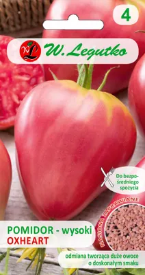 Immagine prodotto di Pomodoro Malinowy Wysoki Bawole Serce Oxheart W.legutko 0,2 G