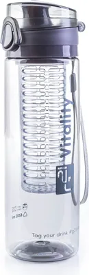 Image de G21 bouteille pour smoothie/jus, 600 ml, gris