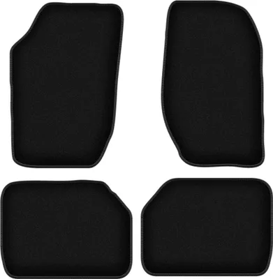 Immagine prodotto di Tappetini in velluto per Saab 900 I (1978-1993, 0) neri, set 4 pz, con fissaggi