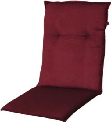 Produktbild von Stuhlauflage 110 x 48 x 6 cm rot