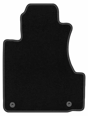 Image de Tapis conducteur en moquette pour Honda CR-V III 2006-2012 (SUV) – 1 pièce, noir, sur mesure – Wielganizator BASIC