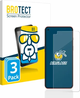 Produktbild von 3x BROTECT Schutzglas für OnePlus Nord 2 5G Schutzfolie Panzer Folie Glas Display Schutz klar