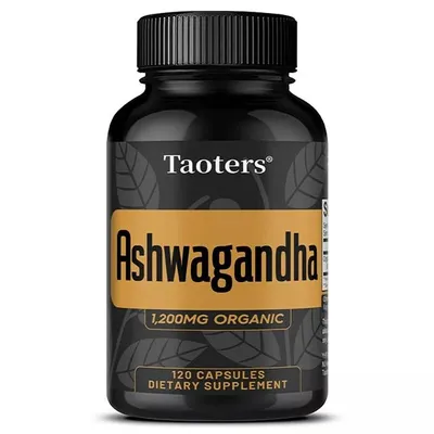 Immagine prodotto di Ashwagandha 1200mg (120 capsule) integratore alimentare, umore, rilassamento, sistema immunitario, salute dei nervi, stress, ansia