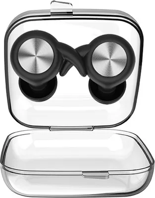 Produktbild von INF Angel Eyes Geräuschunterdrückende Ohrstöpsel Schwarz