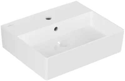 Immagine prodotto di Villeroy & Boch Memento 2.0 lavabo mural, 1 trou pour robinet, avec trop-plein, poli, 500x420mm, 4A225G01, 4A225G01