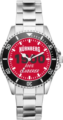 Produktbild von KIESENBERG Herrenuhr Armbanduhr Nürnberg Geschenk Artikel Idee Fan Analog Quartz 6078