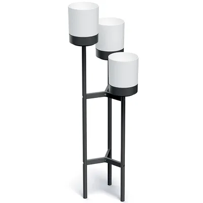 Image de nabbi Flowerpot IKD3H - blanc / noir