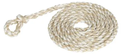 Produktbild von Kerbl Viehtransportstrick 3,20mtr. Jute-PP, kleine Schlaufe, 5er-Pack 295354/5