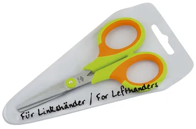 Image de WEDO ciseaux de bricolage Soft Kid pour gauchers Longueur : 115 mm vert / orange