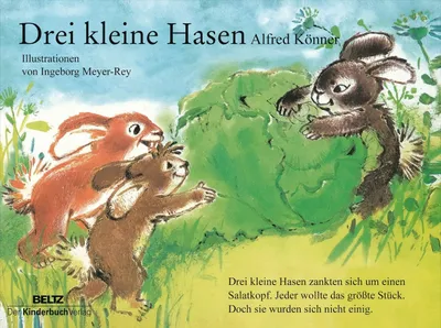Produktbild von Drei kleine Hasen