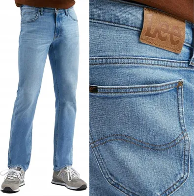 Produktbild von Lee DAREN REGULAR Puderblaue Jeans W36 L32