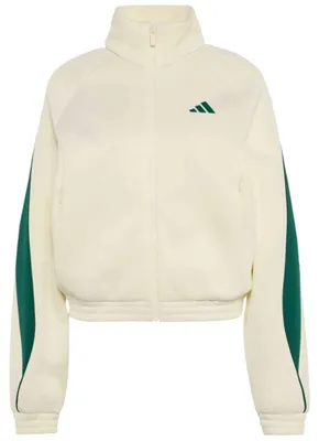 Image de Veste Adidas Stadium Tracktop "Beige" pour Femme