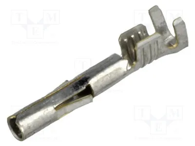 Produktbild von 10x Kontakt verzinnt MLX weiblich 0,5÷2,5mm2 ÷  6,35mm 02-08-1002 Signteckverbinder, R