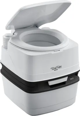 Produktbild von Thetford Tragbare Toilette Qube 165 21 L+15 L Weiß und Schwarz