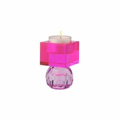 Produktbild von Gift Company Teelichthalter und Kerzenhalter Sari Pink