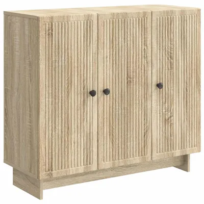 Produktbild von Sideboard Sonoma-Eiche 89 x 34,5 x 80 cm Holzwerkstoff - Kommoden DE2049