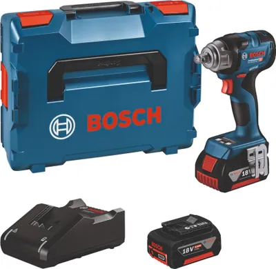 Immagine prodotto di BOSCH Professional 06019L5003 BOSCH Professional GDS 18V-330 HC Akku-Schlagbohrschrauber-Set 18,0 V, mit 2 Akkus