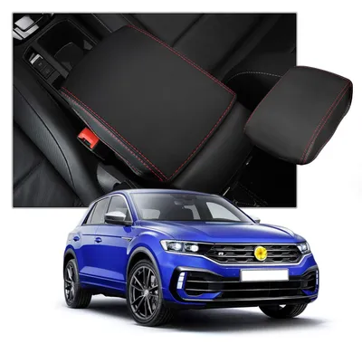 Zdjęcie produktu dla Solidchoice - Nakładki na podłokietniki do VW T-ROC (2018-2023) - Ochrona przed zarysowaniami