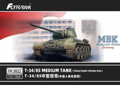 Produktbild von FLYHAWK FH3022 T-34/85 Medium Tank (Chinese People's Volunteer A)