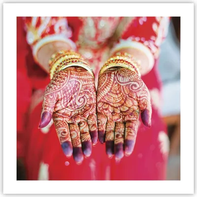 Produktbild von Poster - Poster ohne Rahmen - Hände orientalisch Muster - 50x50 cm - Wand Bild - Wanddeko - Wandbilder - Kunstposter - Wandposter - Bilder - Kunstdruck - Wanddekoration - Wandbild - P2XAC50x50-4848