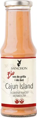 SOS CAJUN ISLAND BEZGLUTENOWY BIO 210 ml - SANCHON
