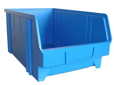 Zdjęcie produktu dla hünersdorff 674300 Sichtbox Gr.4 blau