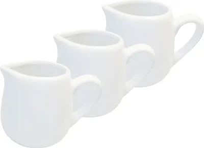 Produktbild von 3-teiliges Porzellankannen-Set, Milchkännchen-Set á 70ml pro Stück