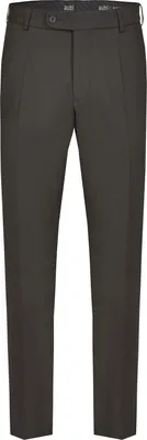 Produktbild von aubi Perfect Fit Herren Sommer Businesshose Anzughose Cool Finish Flat Front Modell 26 schwarz Größe 23
