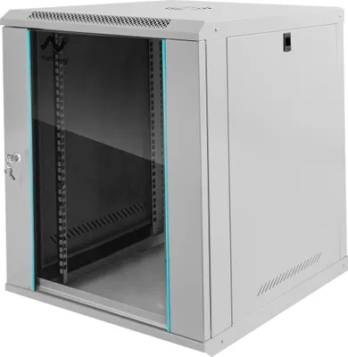 Zdjęcie produktu dla Szafa Rack NETBERG 19" 15U 750x600x600mm instalacyjna serwerowa ma elektronikę wisząca szara