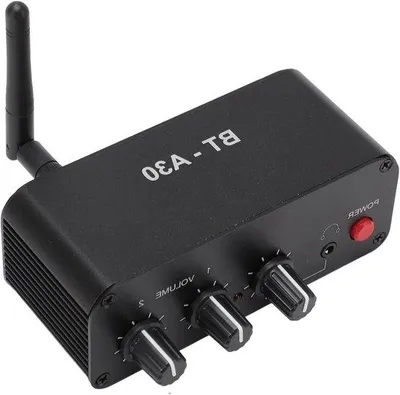 Image de Préamplificateur pour haut-parleurs Bluetooth avec double amplificateur opérationnel NE5532 et prise jack 3,5 mm, préamplificateur phono pour le signal audio stéréo provenant d'un haut-parleur à fil phono