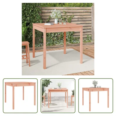Obrázek produktu pro The Living Store zahradní stůl 82,5x82,5x76 cm z masivního dřeva douglasky tisolisté