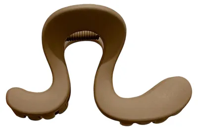 Produktbild von Haarspange für Damen, geometrische Form, rutschfeste Zähne, Haarspange für Dusche, Nackenhaarspange, Haaraccessoires
