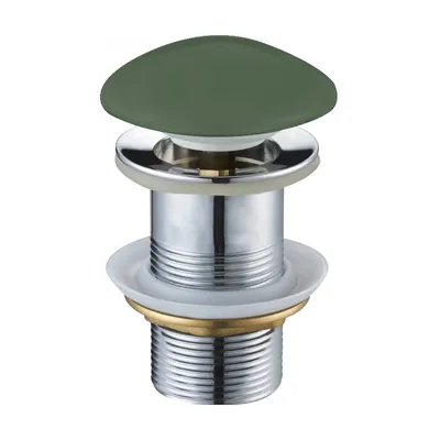 Produktbild von Mexen runder Klick-Klack-Stöpsel, Keramik khaki matt - 79910-43
