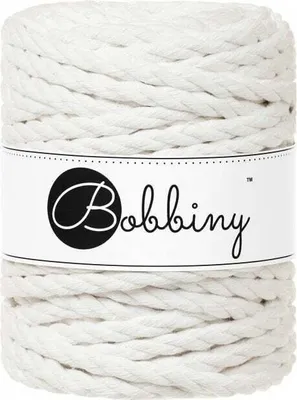 Produktbild von Bobbiny 3PLY Macramé Rope 9 mm 30 m Off White Schnur