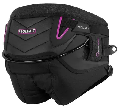Productafbeelding van Prolimit Pure Zitkussen voor kitesurfen, damesmodel, kleur: zwart/roze, maat: S
