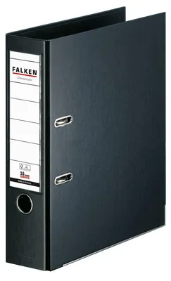 Produktbild von Ordner S80 Chromocolor A4 PP 80mm schwarz Packung mit 10 Stück
