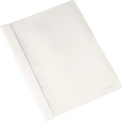 Produktbild von Q-Connect® KF01658 Schnellhefter - A4, 250 Blatt, PP, weiß