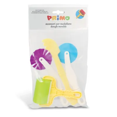 Image de Accessoires de pétrissage Outil de modelage et de découpe Set de 4 pièces