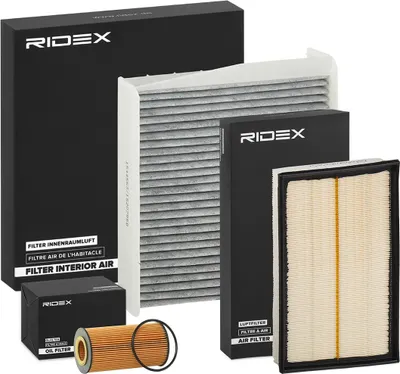 Produktbild von RIDEX Filterset Inspektionspaket Filtersatz für VOLVO S80 I (184)