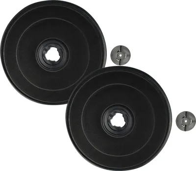 Produktbild von vhbw 2x Aktivkohlefilter kompatibel mit Miele DA126, DA124-55, DA130, DA14555DB, DA14555BW, DA124, DA12455, DA145-55 Dunstabzugshaube - 2,3 cm