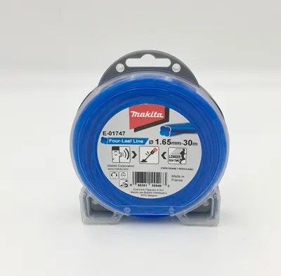 Obrázok produktu pre Šnúra MAKITA na kosenie, strunová kosačka, štvorlístok 1,65 mm 30 m E-01747