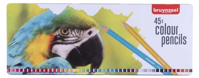 Obrázok produktu pre Bruynzeel - farebná ceruzka Bruynzeel Parrot | Balenie obsahuje 45 kusov