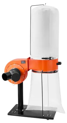 Obrázok produktu pre Odsávací systém VEVOR, odsávací systém 1359,21 m³/h 2,5 mikrónových triesok, systém na zber pilín s výkonom 1 HP s vreckom na zachytávanie prachu 60 l, filtračným vreckom a valčekmi, vysávač na spracovanie dreva