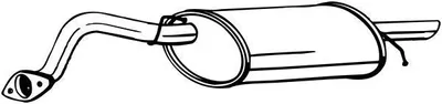 Produktbild von Bosal Endschalldämpfer  141-195